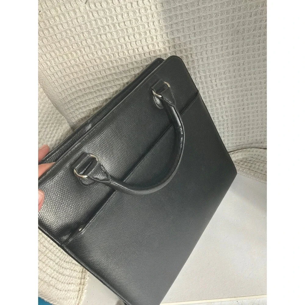 Professional Unisex Franklin Covey 7-Ring Zippered Planner Binder OS Black